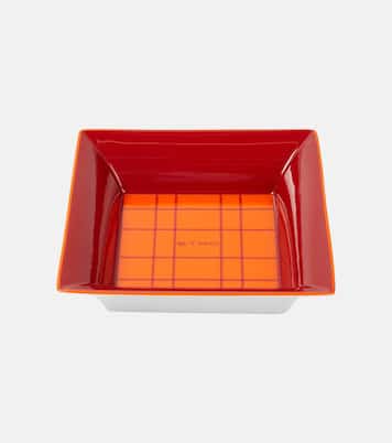 Checked porcelain tray | Etro