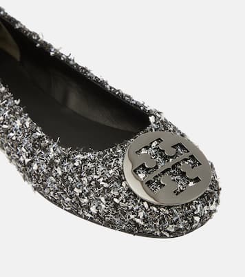 Minnie Travel embellished ballet flats | Tory Burch