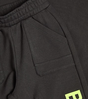 Logo cotton jersey sweatpants | Balmain Kids
