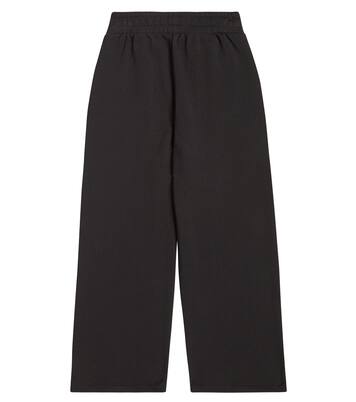 Logo cotton jersey sweatpants | Balmain Kids
