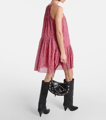 Robe Kayne imprimée en coton | Marant Etoile