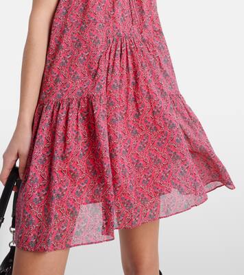 Robe Kayne imprimée en coton | Marant Etoile