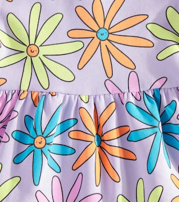 Baby floral cotton jersey sweatshirt dress | Stella McCartney Kids