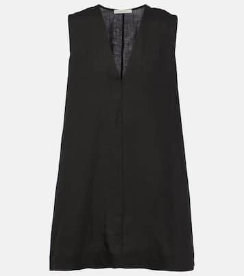 Derya linen minidress | Asceno