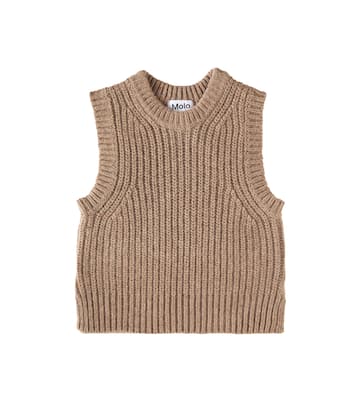Gilberte wool-blend vest | Molo