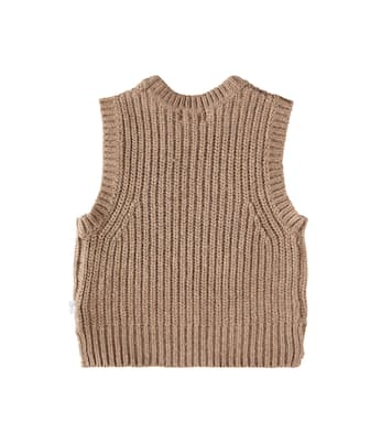 Gilberte wool-blend vest | Molo
