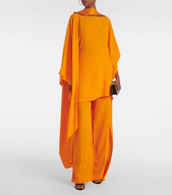 Pantalon ample Marlene à taille haute | Taller Marmo