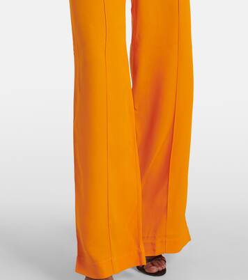 Pantalon ample Marlene à taille haute | Taller Marmo