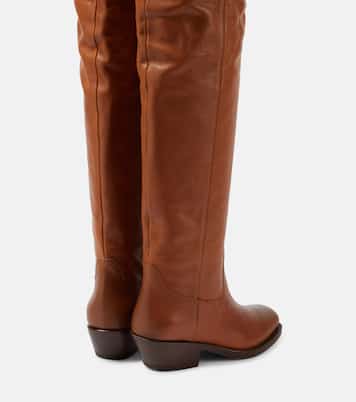 Overknee-Stiefel Amati aus Leder | Isabel Marant