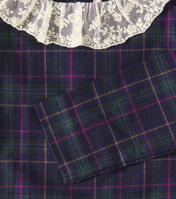 Robe Mariela en coton et dentelle | Bonpoint