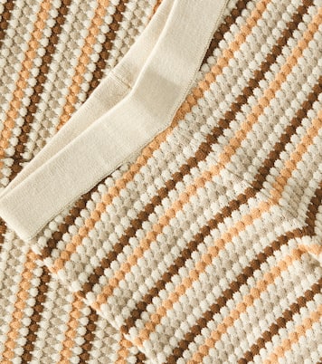 Pantalon ample rayé en coton | Rylee + Cru