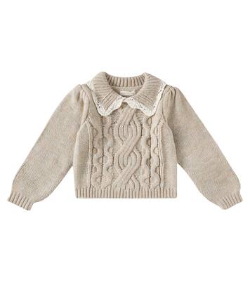 Alice cable-knit sweater  | Rylee + Cru