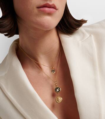 Strength Resilience 18kt gold chain necklace with diamonds | FoundRae