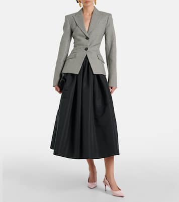 Escarpins Hot Chick Sling 70 en cuir | Christian Louboutin