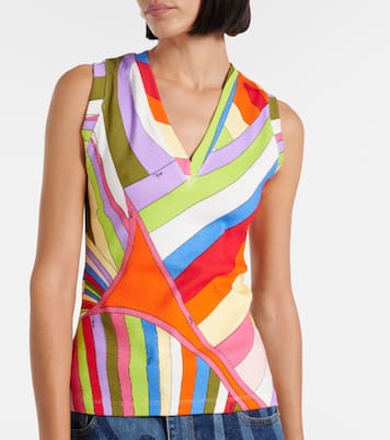 Top Iride aus Baumwolle | Pucci