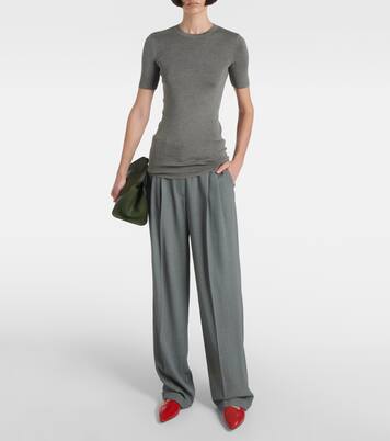 Viv leather ballet flats | The Row