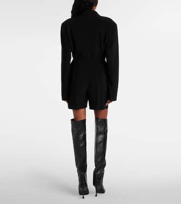 Belted romper | Norma Kamali