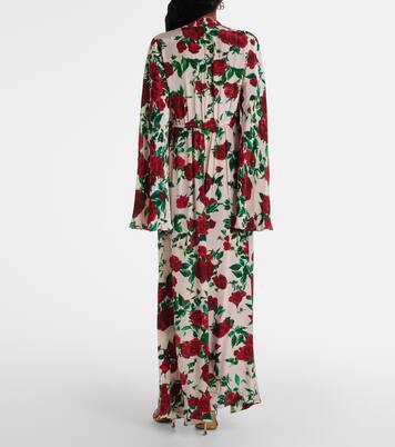 Robe longue Chloe à fleurs | Alexandra Miro