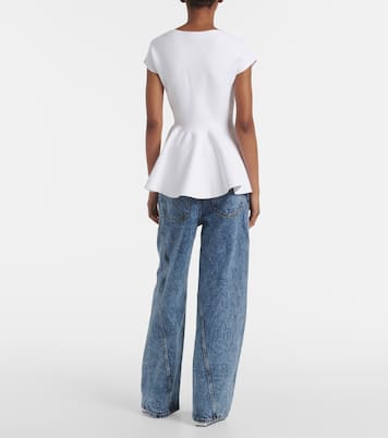 Top con peplum | Alaïa