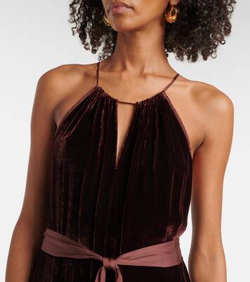 Jumpsuit Cienna aus Samt | Velvet