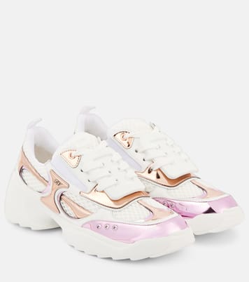Viv' on the Run leather sneakers | Roger Vivier