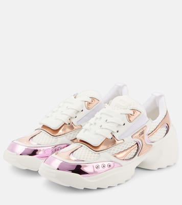 Viv' on the Run leather sneakers | Roger Vivier