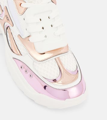 Viv' on the Run leather sneakers | Roger Vivier