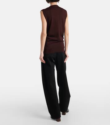 Top aus einem Wollgemisch | Lemaire