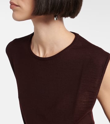 Top aus einem Wollgemisch | Lemaire