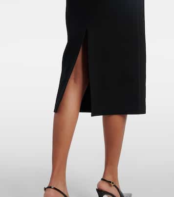 Robe midi Rosette à ornements | Rebecca Vallance