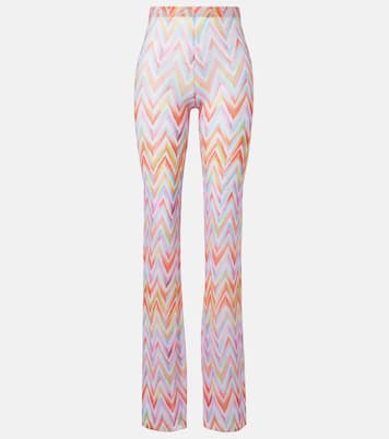 Gerade Hose aus Tüll | Missoni