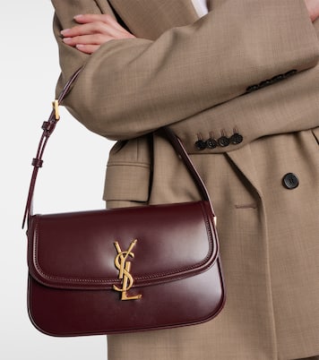 Solferino Small leather shoulder bag | Saint Laurent