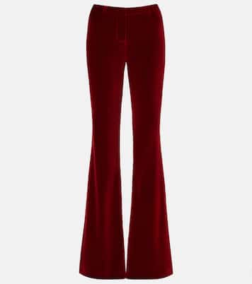 Cotton velvet flared pants | Etro