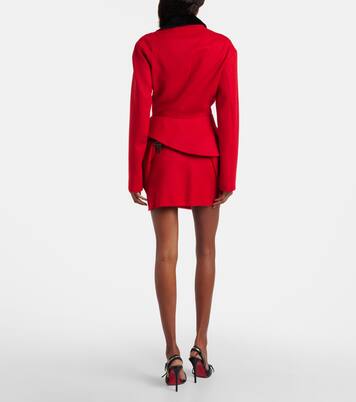 Stormy asymmetric virgin wool jacket | Vivienne Westwood