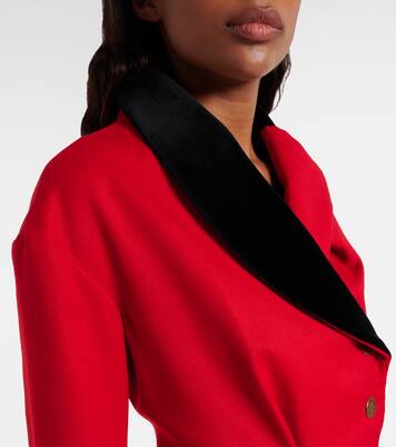 Stormy asymmetric virgin wool jacket | Vivienne Westwood