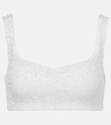 Venus embellished bra top | Clio Peppiatt