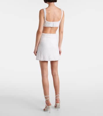 Venus embellished bra top | Clio Peppiatt