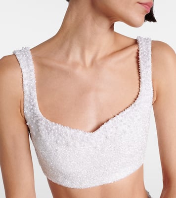 Venus embellished bra top | Clio Peppiatt