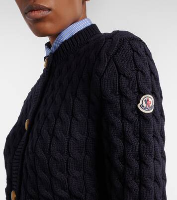 Cardigan aus einem Baumwollgemisch | Moncler