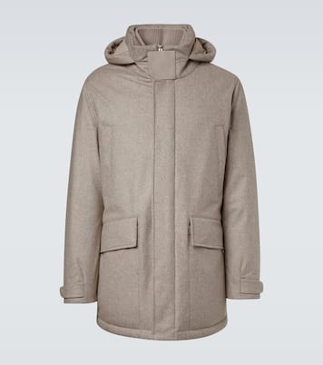Veste doudoune en laine | Zegna
