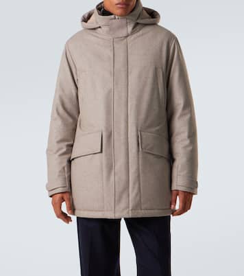Veste doudoune en laine | Zegna