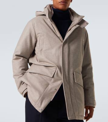 Veste doudoune en laine | Zegna