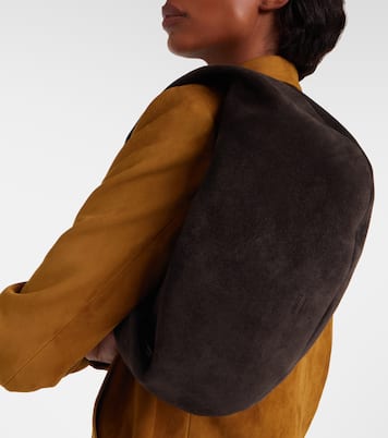 Sac Olivia Medium en daim | Khaite