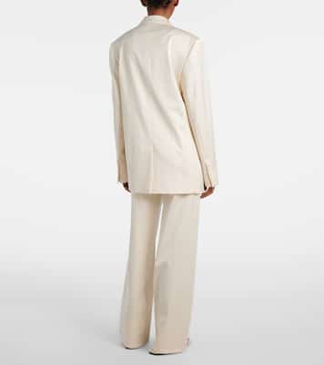 Blazer aus Satin | Toteme