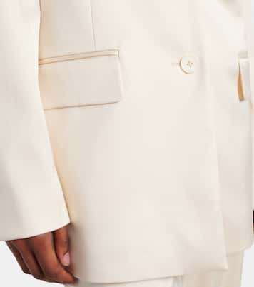 Blazer aus Satin | Toteme