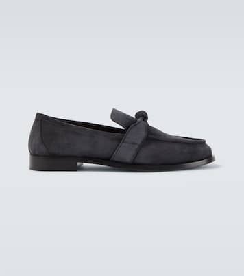Astaire Knot suede loafers | Bottega Veneta