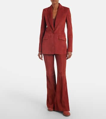 Blazer Leiva de ante | Gabriela Hearst