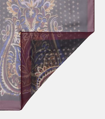 Tosca paisley silk scarf | Etro