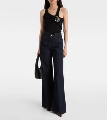 Belt Stiletto leather slingback pumps | Coperni