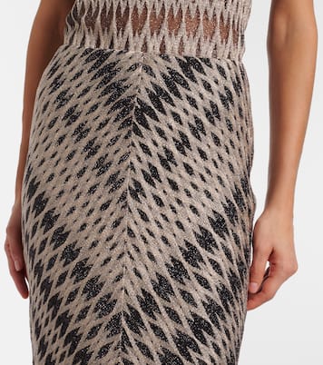 Gonna lunga in lamé | Missoni